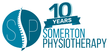 Somerton Physio - 10 Years Logo